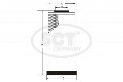 SCT GERMANY sw3820 -  Фильтр добавочного воздуха